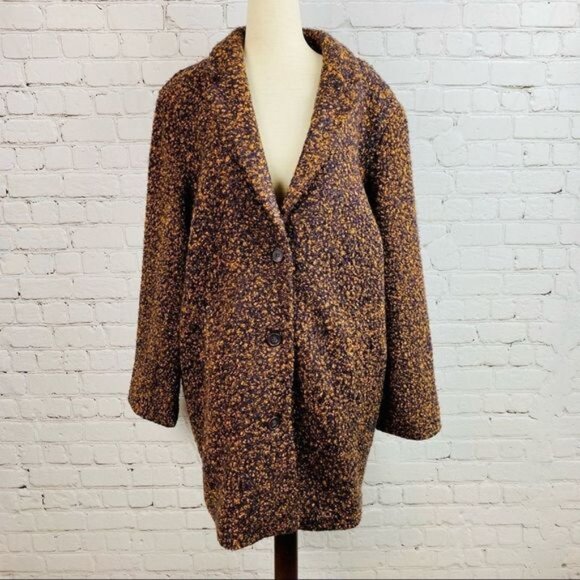 NEW smash! Barcelona Curly Faux Fur Oversized Teddy Jacket Coat - Picture 1 of 14